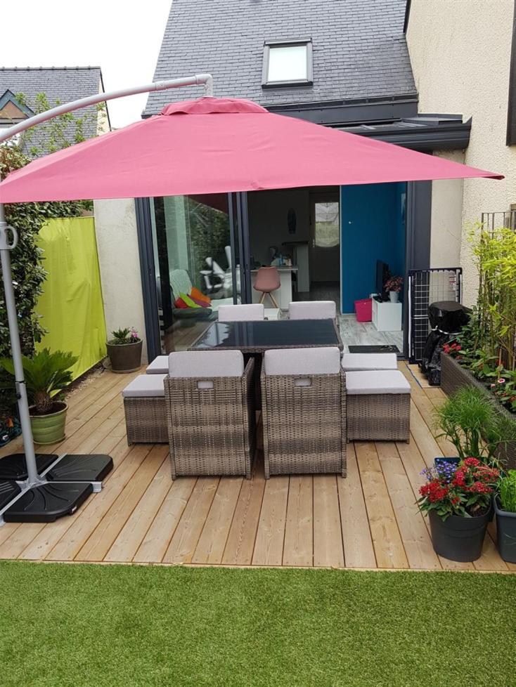 Jolie Petite Maison A 500M De La Plage D'Erdeven Esterno foto